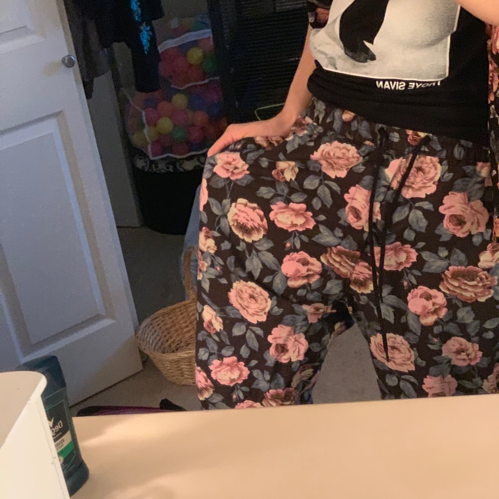 Urban Outfitters Floral Print Pants